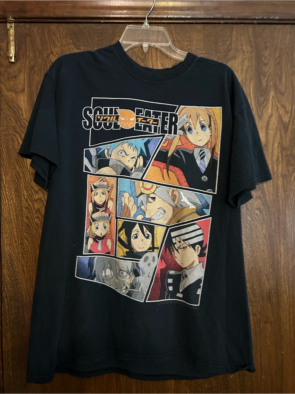 Soul Eater Anime Graphic Tee - Black